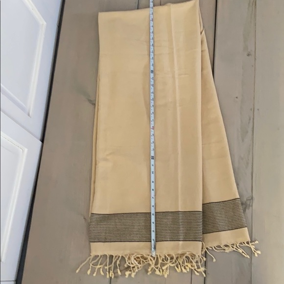 Turkish Bath/Beach Towel - Mustard'y' Color - Picture 7 of 7